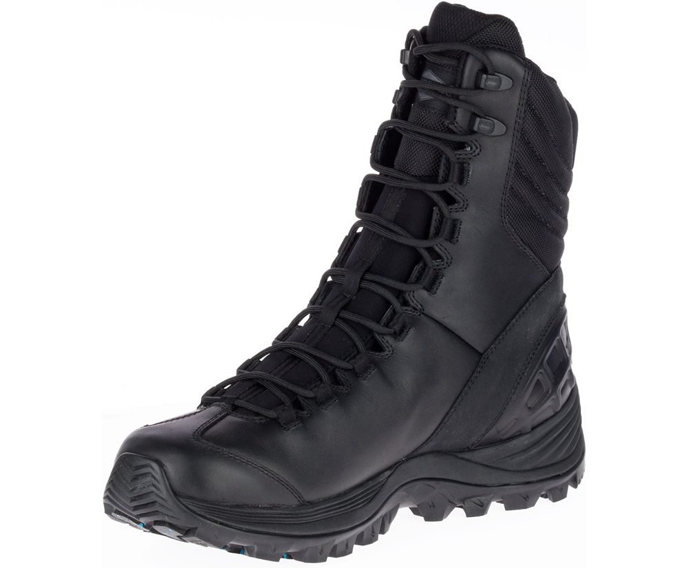 Merrell Boots Black - Thermo Rogue Tactical Waterproof Ice+ - Womens 48QEWKUIH